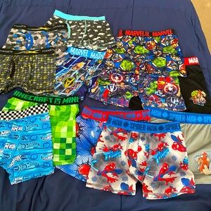 Boys boxer briefs -Marvel Avengers and Spider-Man!
